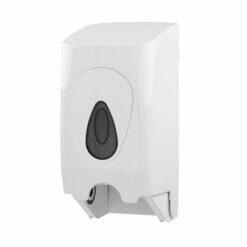Toiletpapierdispenser doprol 2rol kunststof Wit - PlastiQline