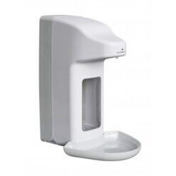 Zeep- & desinfectiemiddeldispenser automatisch 1000 ml kunststof ABS kunststof Wit/Grijs MediQo-line